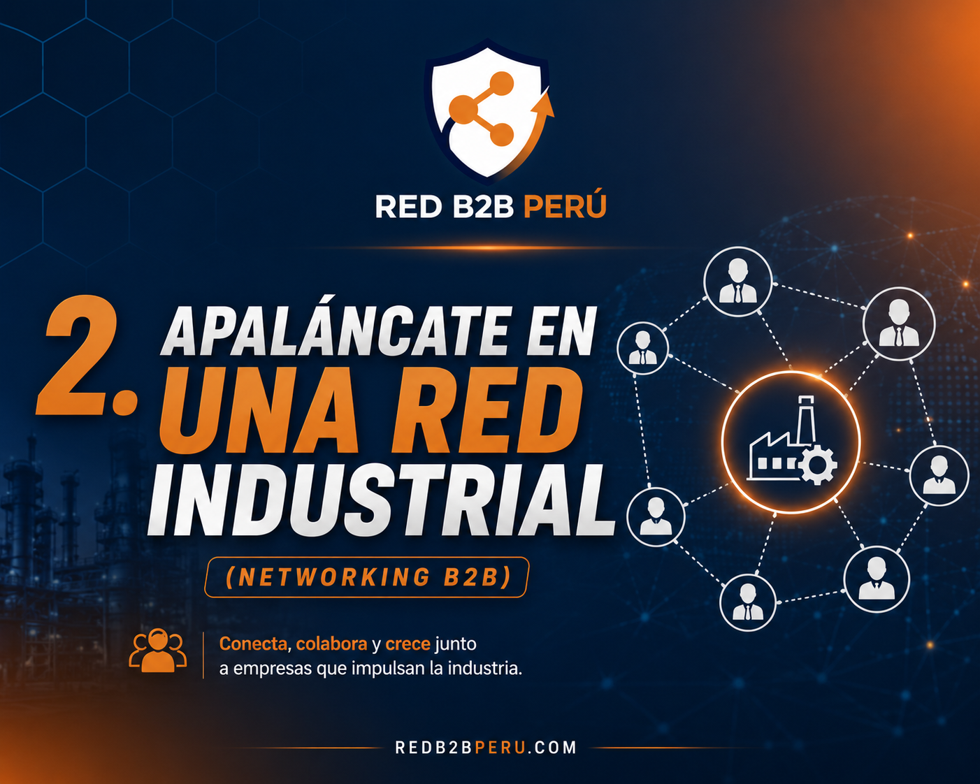 Apaláncate en una red industrial