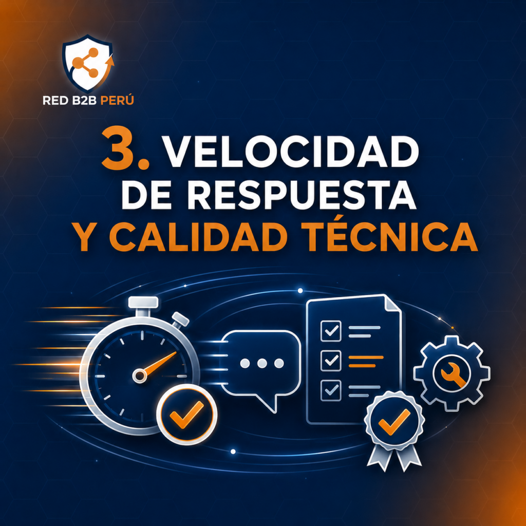 Velocidad de respuesta y calidad tecnica