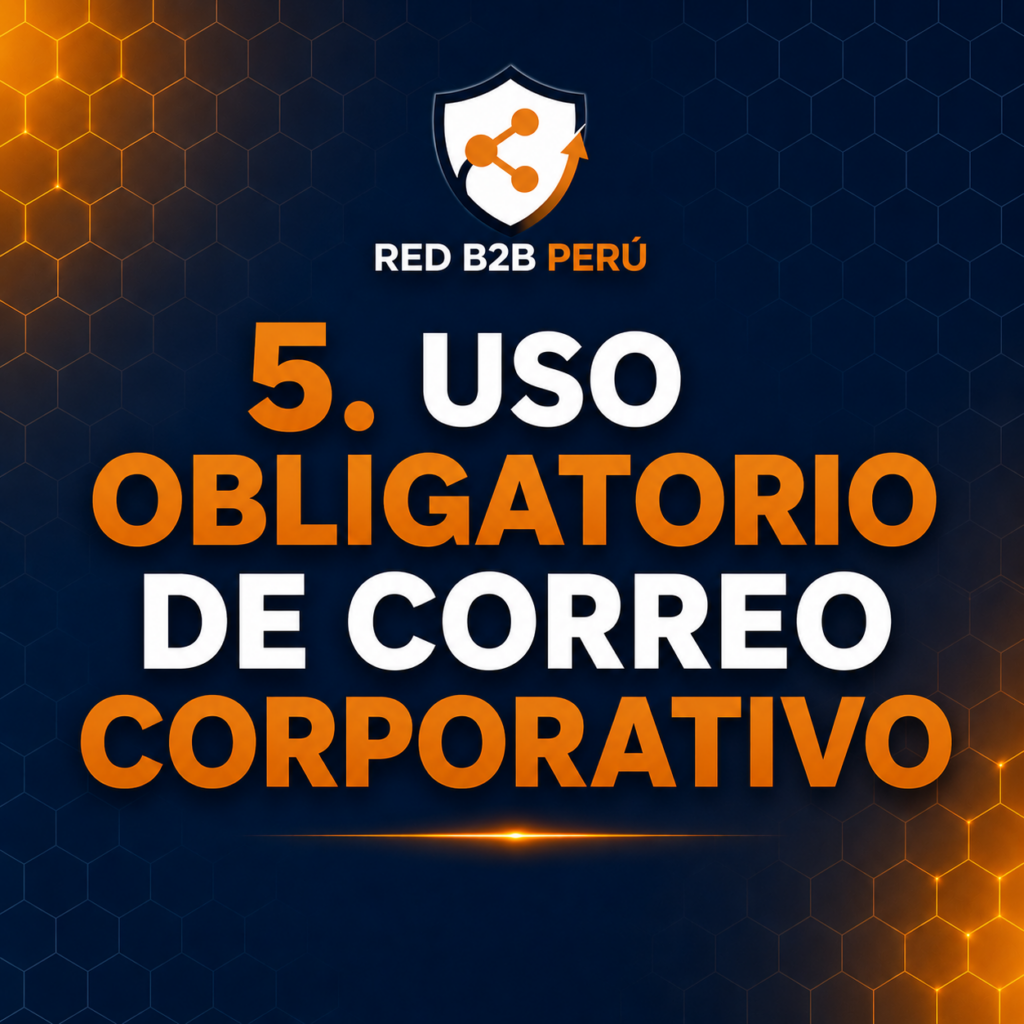 uso obligatorio de correo corporativo